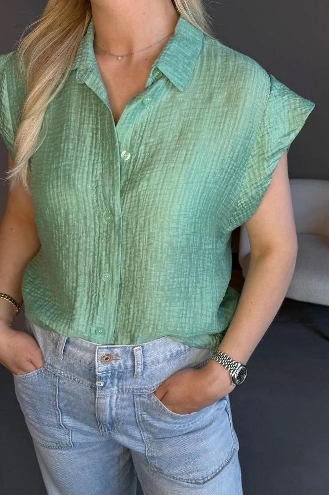 MARIT BLOUSE 10843 GREEN